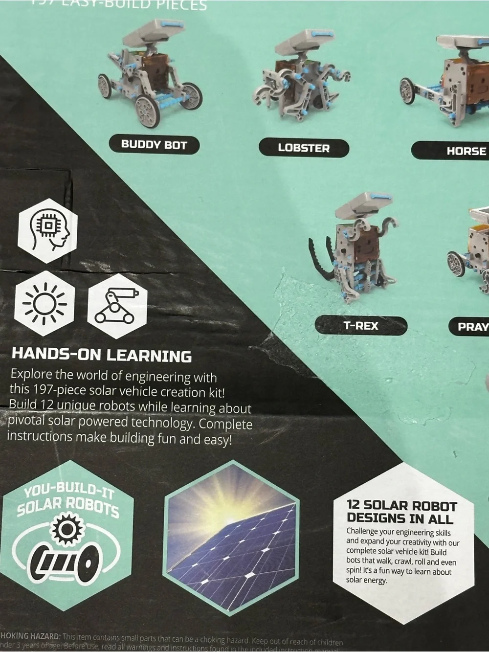 DISCOVERY #Mindblown Solar 12 Vehicle Creations 197-Piece STEM Robotics NEW!
